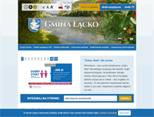 Tablet Screenshot of lacko.pl